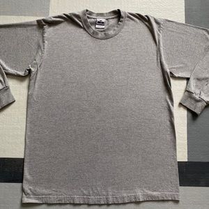 Men’s Gray Long Sleeve John Son Super Heavyweight